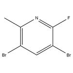 3,5-Dibromo-2-fluoro-6-methylpyridine