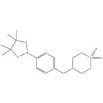 4-[4-(4,4,5,5-tetramethyl[1,3,2]dioxaborolan-2-yl)benzyl]thiomorpholine 1,1-dioxide