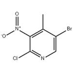 5-Bromo-2-chloro-4-methyl-3-nitro-pyridine