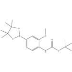 4-(TERT-BUTOXYCARBONYLAMINO)-3-METHOXYPHENYLBORONIC ACID, PINACOL ESTER