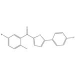 (5-broMo-2-Methylphenyl)(5-(4-fluorophenyl)thiophen-2-yl)Methanone