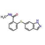 	2-(1H-indazol-6-ylthio)-N-methyl- Benzamide