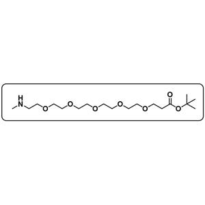 MeNH-PEG5-COOtBu