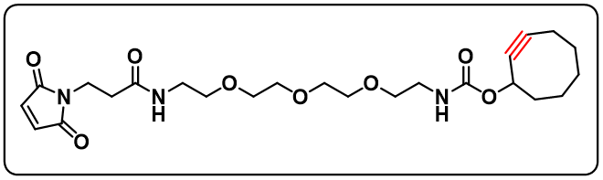 SCO-PEG3-Maleimide