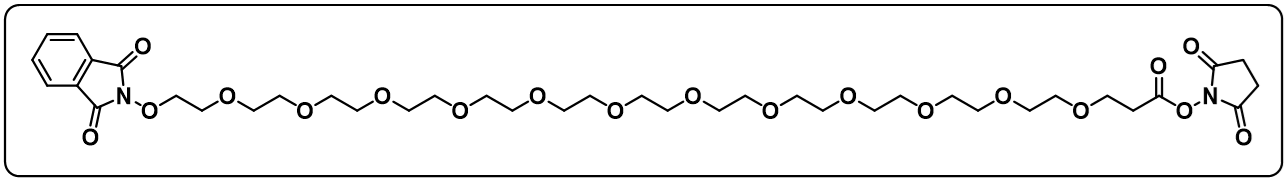 NHPI-PEG12-C2-NHS ester