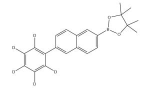 4,4,5,5-tetramethyl-2-(6-(phenyl-d5)naphthalen-2-yl)-1,3,2-dioxaborolane