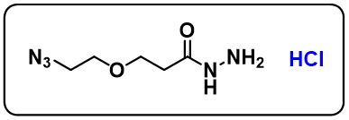 Azido-PEG1-hydrazide HCl Salt