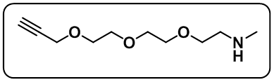 Propargyl-PEG3-methylamine