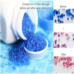 Blue silicone products