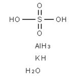 Aluminium potassium sulfate dodecahydrate