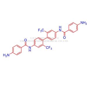  N,N'-(2,2'-bis(trifluoromethyl)-[1,1'-biphenyl]-4,4'-diyl)bis(4-aminobenzamide) (AB-TFMB)