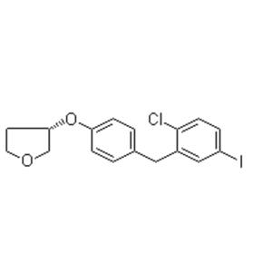 (3S)-3-[4-[(2-Chloro-5-iodophenyl)methyl]phenoxy]tetrahydro-furan