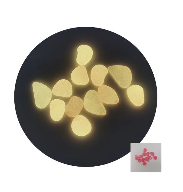 Glow in The Dark Luminous Pebbles Glow Stones for Decoration