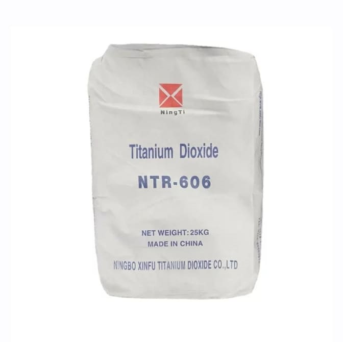 Ningbo Xinfu Titanium White Ntr-606 with High Dispersibility and High Weathering Resistance