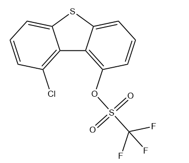 9-chlorodibenzo[b,d]thiophen-1-yltrifluoromethanesulfonate