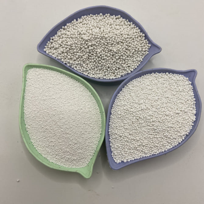 Calcium hydroxide granules