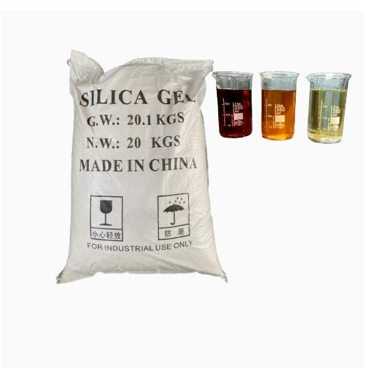 Silica gel desiccant decolorizing sandzing sand silica gel filter sand