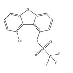 9-chlorodibenzo[b,d]thiophen-1-yltrifluoromethanesulfonate