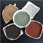 Red, black and green volcanic mud powder for mud moxibustion