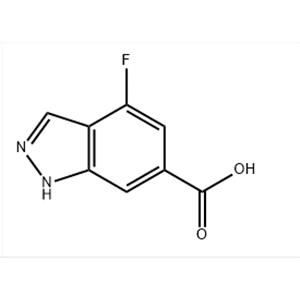 4-FLUORO-6-(1H)INDAZOLE CARBOXYLIC ACID 