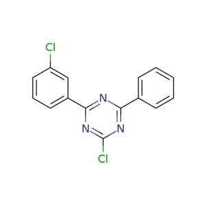 2-Chloro-4-(3-chlorophenyl)-6-phenyl-1,3,5-triazine