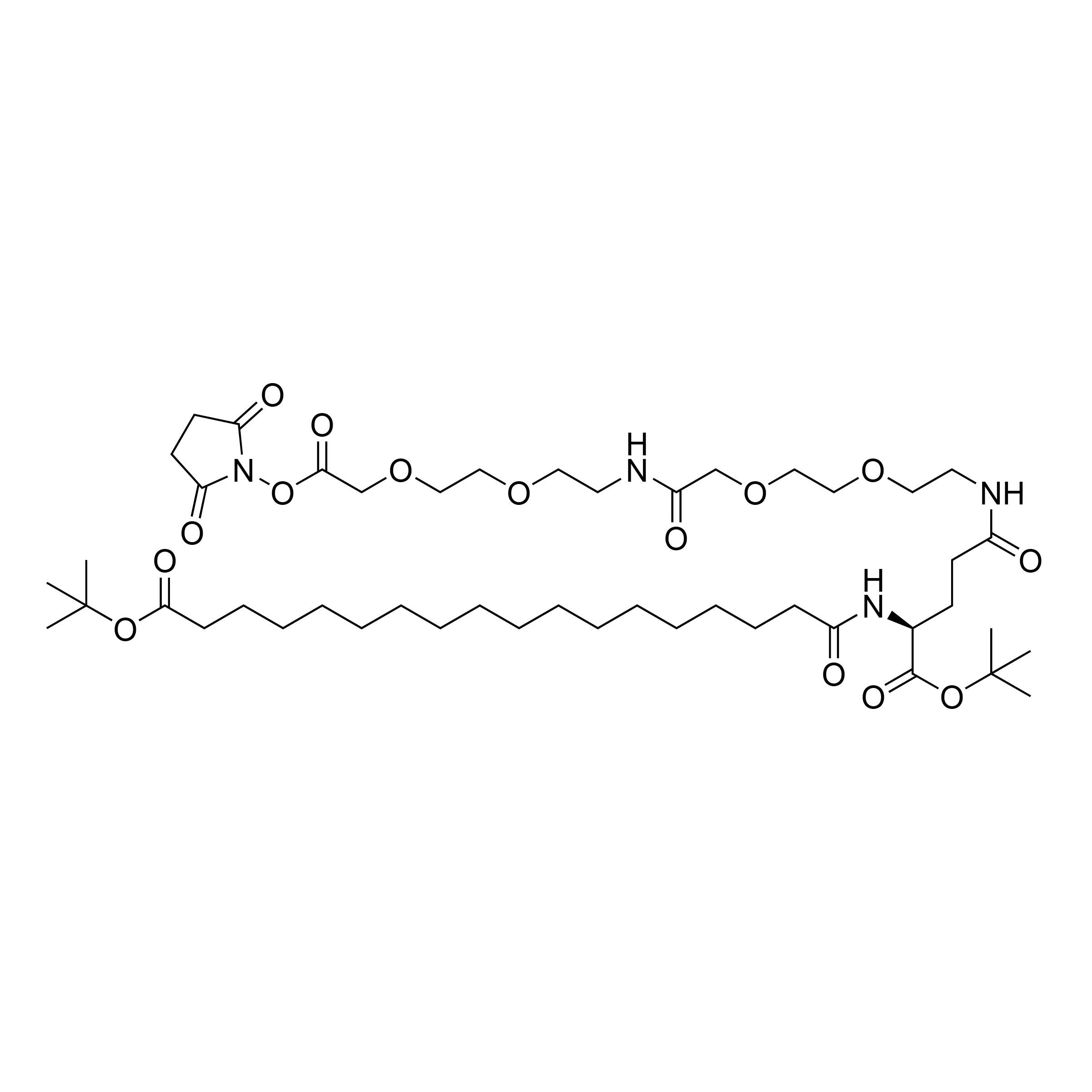 tBuO-Ste-Glu(AEEA-AEEA-OSu)-OtBu