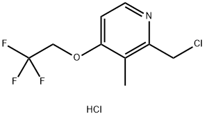 2-Chloromethyl-3-methyl-4-(2,2,2-trifluoroethoxy)pyridine hydrochloride