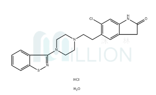 Ziprasidone hydrochloride monohydrate