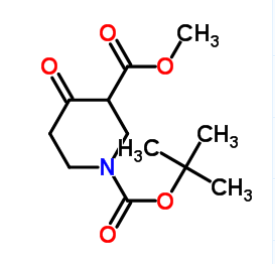 1-(tert-butyl) 3-methyl 4-oxopiperidine -1,3-dicarboxylate