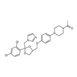 1-[4-[4-[[(2R,4R)-2-(2,4-dichlorophenyl)-2-(imidazol-1-ylmethyl)-1,3-dioxolan-4-yl]methoxy]phenyl]piperazin-1-yl]ethanone