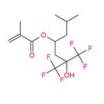 1,1,1-Trifluoro-2-hydroxy-6-methyl-2-(trifluoromethyl)-heptane-4-yl methacrylate