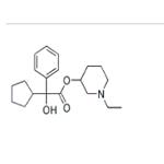 Phenylcyclopentylglycolic acid 1-ethyl-3-piperidinyl ester