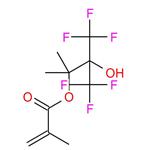 2-Propenoic acid, 2-methyl-, 3,3,3-trifluoro-2-hydroxy-1,1-dimethyl-2-(trifluoromethyl)propyl ester