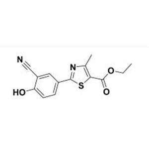 2-(3-cyano-4-hydroxyphenyl)-4-methyl-1,3-thiazole-5-carboxylate