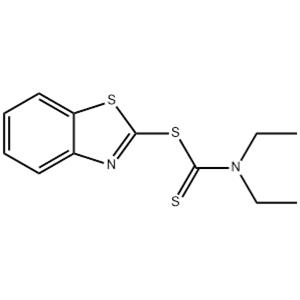 DIETHYLDITHIOCARBAMIC ACID 2-BENZOTHIAZOLYL ESTER