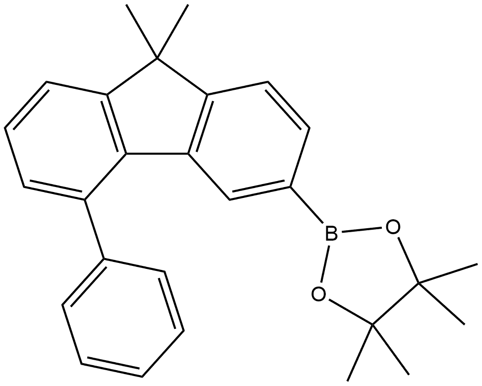 2-(9,9-Dimethyl-5-phenyl-9H-fluoren-3-yl)-4,4,5,5-tetramethyl-1,3,2-dioxaborolane