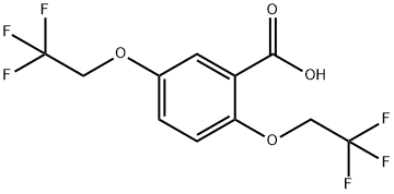 2,5-Bis(2,2,2-trifluoroethoxy)benzoic acid