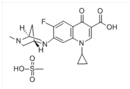 Danofloxacin mesylate