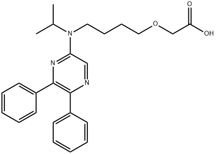 [4-[(5,6-DIPHENYLPYRAZINYL)(1-METHYLETHYL)AMINO]BUTOXY]-ACETIC ACID