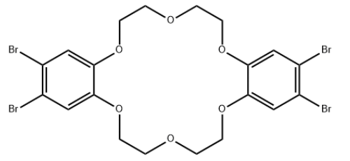 Bis (3,4-dibromobenzene) -18-crown-6