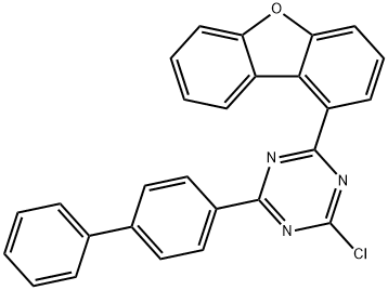 1,3,5-Triazine, 2-[1,1'-biphenyl]-4-yl-4-chloro-6-(1-dibenzofuranyl)-