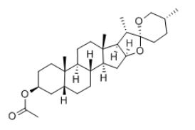 SMILAGENIN ACETATE