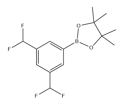 2-(3,5-bis(difluoromethyl)phenyl)-4,4,5,5-tetramethyl-1,3,2-dioxaborolane