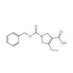 1-[(benzyloxy)carbonyl]-4-ethyl-2,5-dihydro-1H-pyrrole-3-carboxylic acid