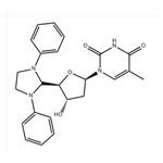 5'-Deoxy-5'-(1,3-diphenyl-2-imidazolidinyl)thymidine