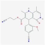 2-Cyanoethyl 4-(4-cyano-2-methoxyphenyl)-2,8-dimethyl-5-oxo-1,4,5,6-tetrahydro-1,6-naphthyridine-3-carboxylate