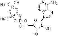 CAS # 987-65-5, Adenosine 5'-triphosphate disodium salt, ATP disodium salt