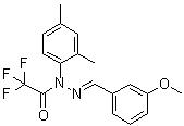 CAS # 1146963-51-0, 2,2,2-Trifluoroacetic acid 1-(2,4-dimethylphenyl)-2-[(3-methoxyphenyl)methylene]hydrazide, J 147