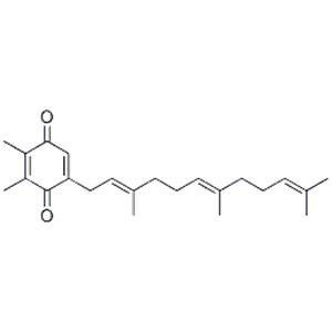 2,3-Dimethyl-5-[(2E,6E)-3,7,11-trimethyl-2,6,10-dodecatrienyl]-2,5-cyclohexadiene-1,4-dione