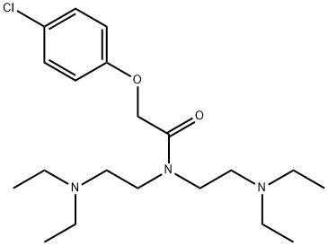 2-(p-Chlorophenoxy)-N,N-bis[2-(diethylamino)ethyl]acetamide